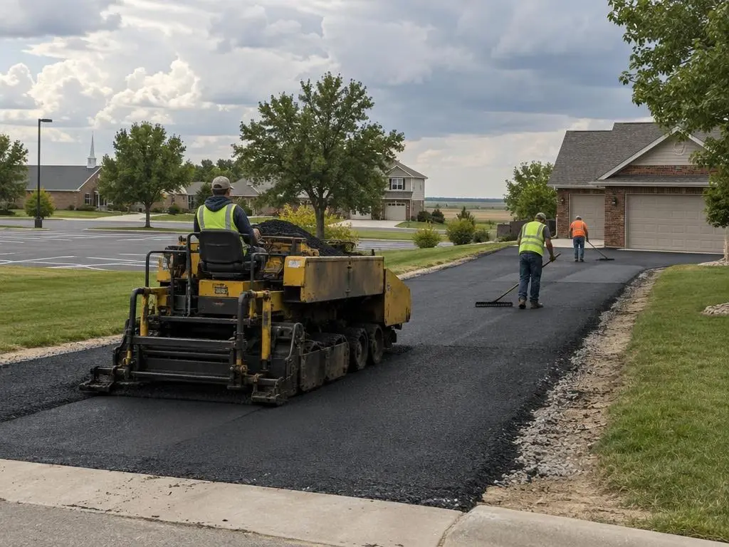Asphalt Driveway Paving in Wichita, KS